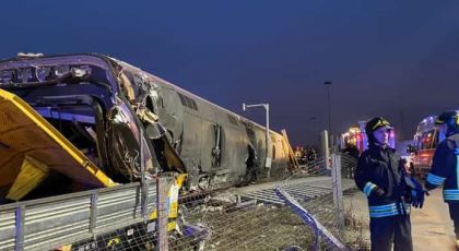 Sfiorata la tragegia scontro fra i treni a Piacenza