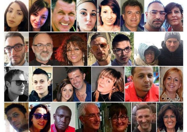 La valanga caus la morte di 29 persone bloccate nell'hotel di Rigopiano