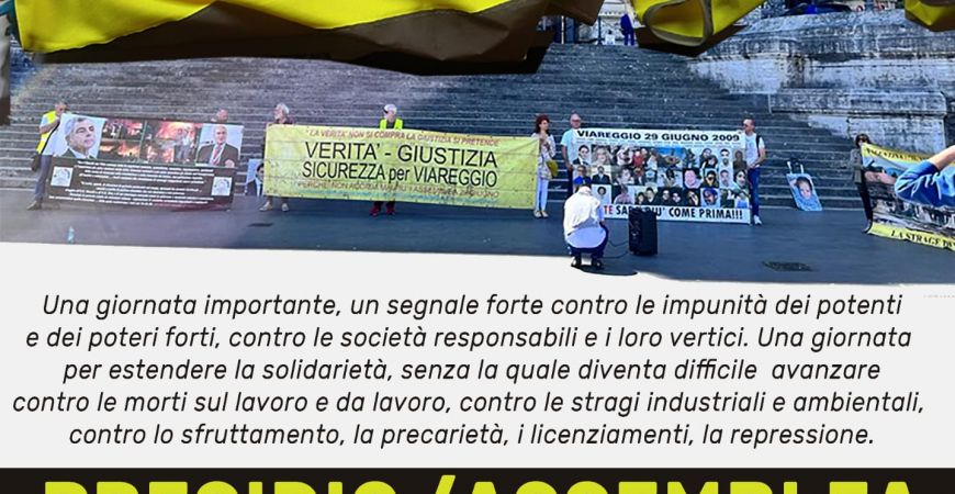 Luned 8 gennaio ore 18.30 assemblea on line su sicurezza e salute nei luoghi di lavoro